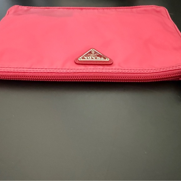 Prada Vibrant Pink Nylon Clutch - Picture 3 of 6